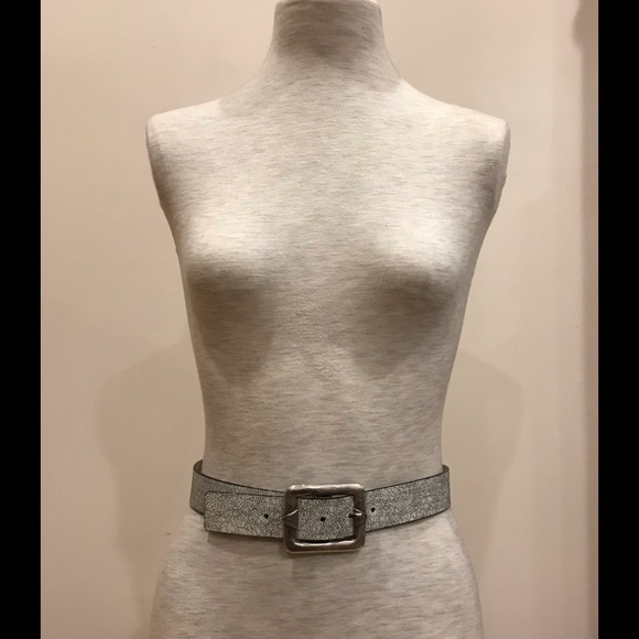 All Streets Ahead metal and leather belt. Excellent used condition - Picture 2 of 5